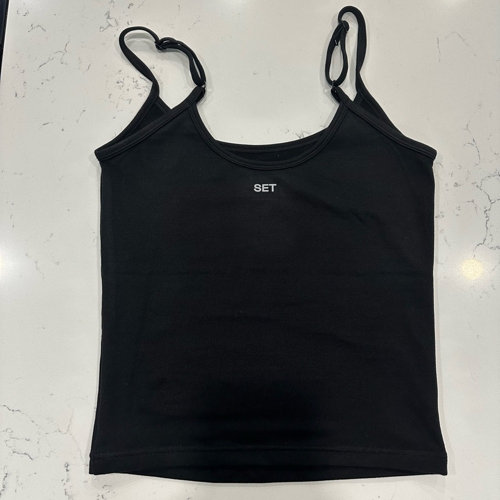 SET Active Bradshaw Cami in Onyx